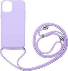 ΘΗΚΗ TPU ΜΕ ΛΟΥΡΑΚΙ CROSSBODY FOR IPHONE 14 (6.1'') ΜΩΒ