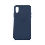 Matt TPU case for iPhone XR dark blue