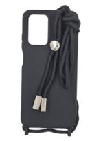 CROSSBODY STRAP TPU CASE FOR XIAOMI REDMI 10C ΜΑΥΡΗ